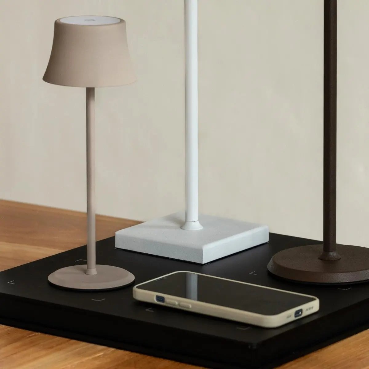 LED Tischlampe Kabellos Dimmbar 22 cm – Wiederaufladbar Gold