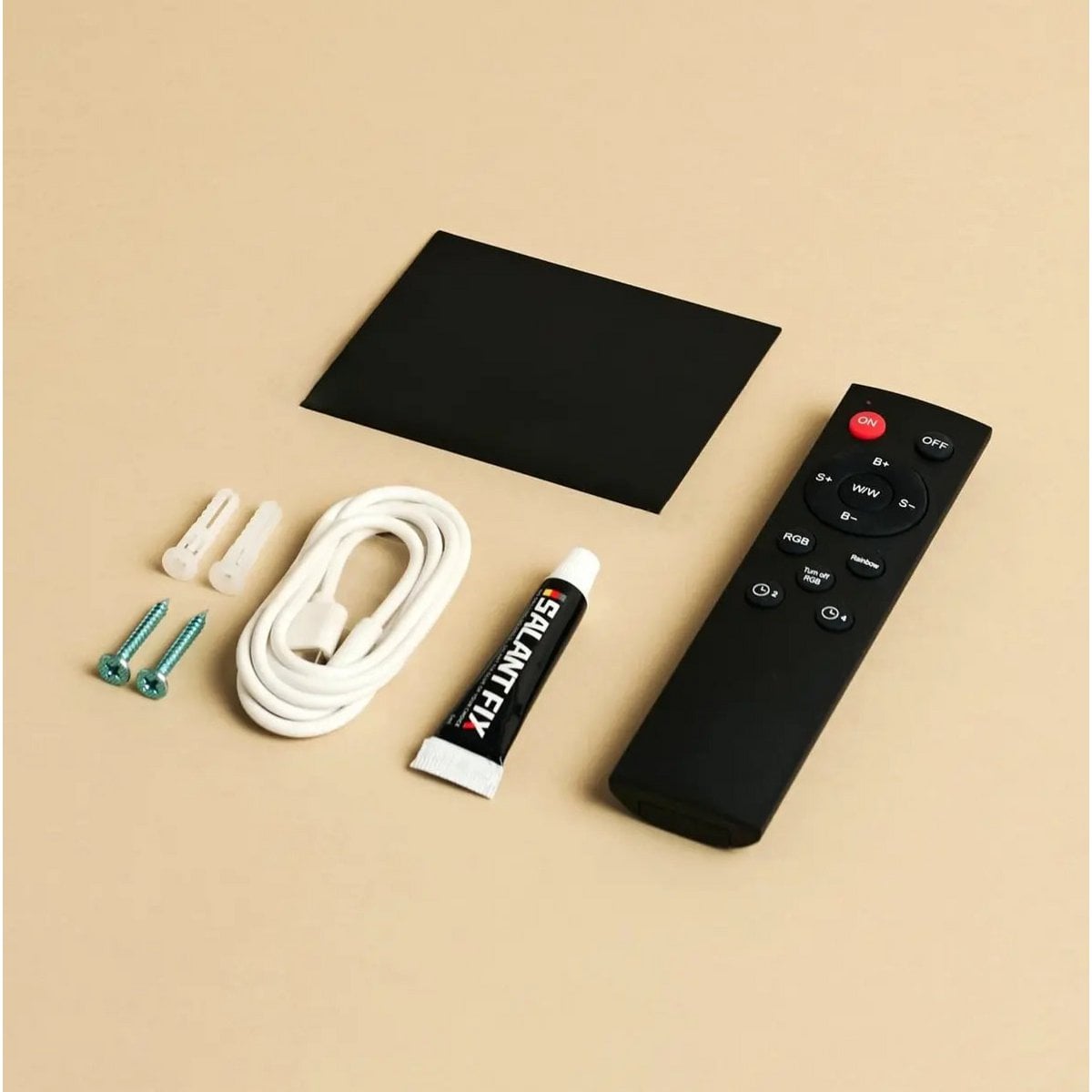 Kabellose LED Wandleuchte Wiederaufladbar – Magnetisch mit Sensor & Fernbedienung USB-C
