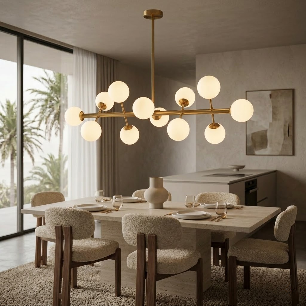 Hanglamp Ella White Gold