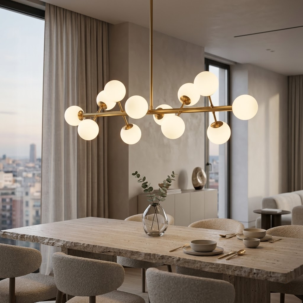 Hanglamp Ella White Gold