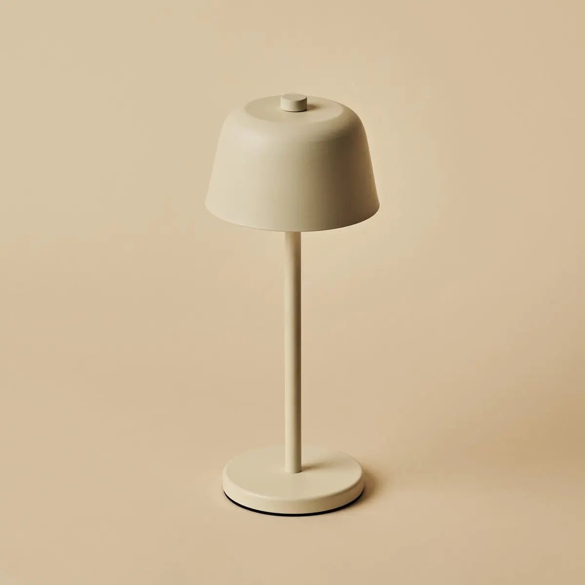 Kabellose LED Tischlampe 29 cm – Wiederaufladbar Dimmbar USB-C Beige