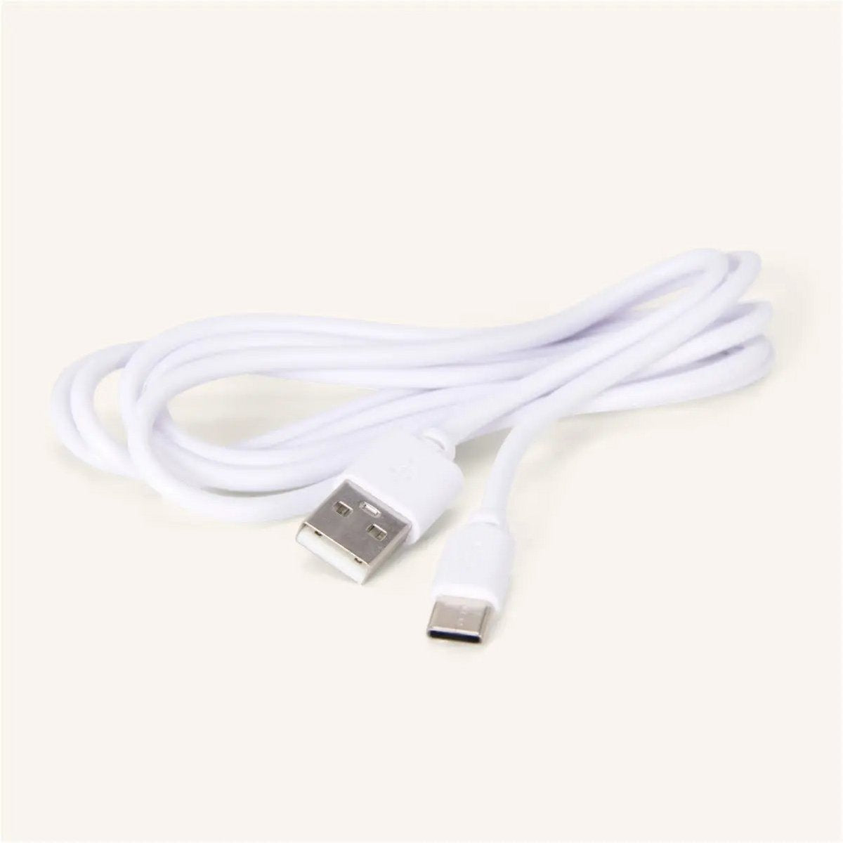 Kabellose LED Tischlampe 29 cm – Wiederaufladbar Dimmbar USB-C Beige