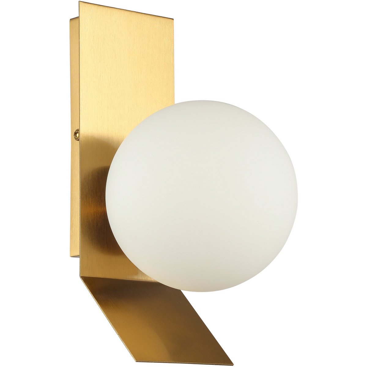 Julia Wandleuchte Gold & Weiß – Modernes Hotel-Chic Design, Inklusive G9 LED