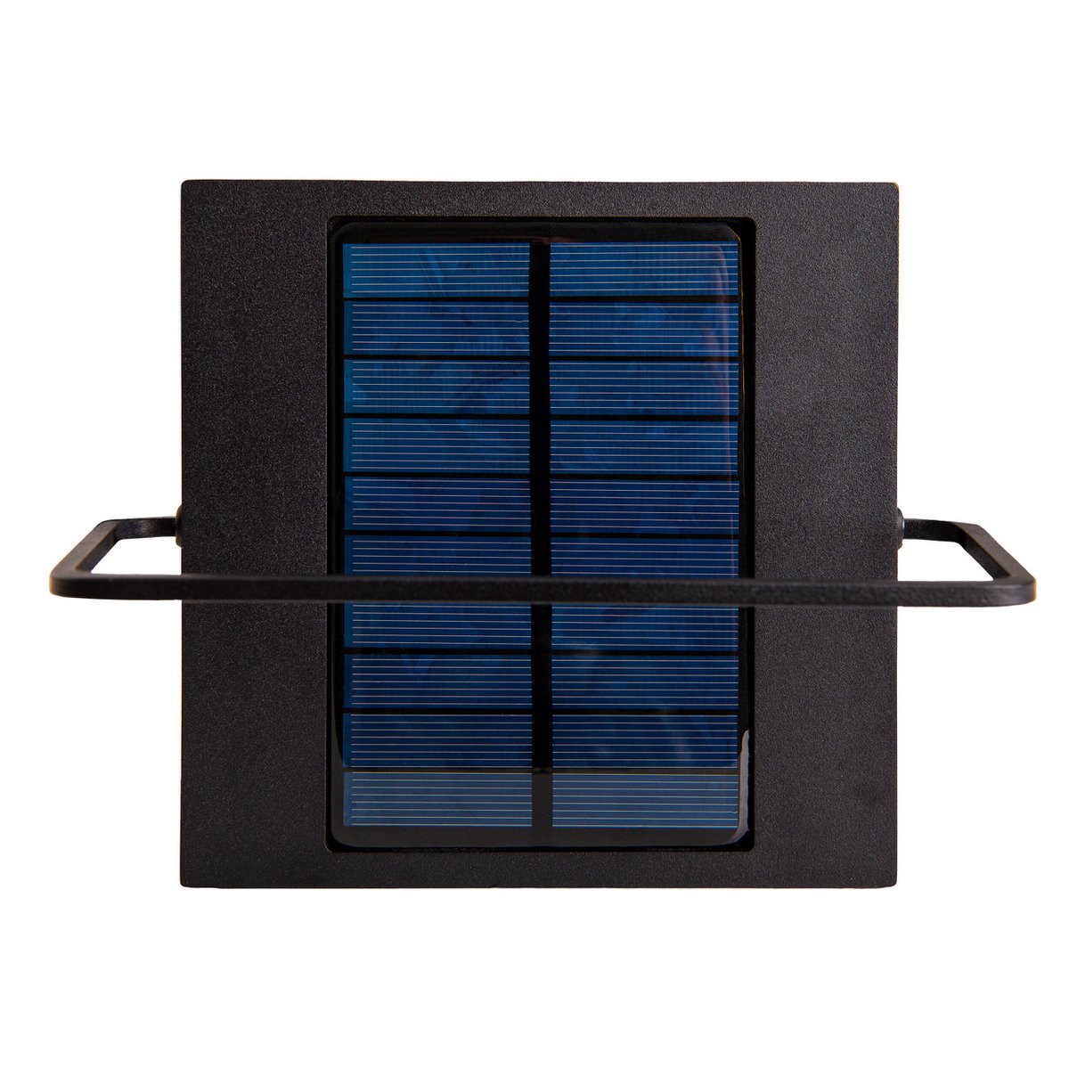 Näve LED-Campingleuchte Akku, USB- & Solar-Ladung, 2 Helligkeitsstufen, 8–12 h Laufzeit, schwarz